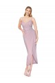 Affordable Short Knee Length Chiffon Wrap Cocktail Prom Dress / Homecoming Dress with Straps Canada