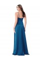 Affordable Cowl Neck Salky Satin Prom Dress Canada