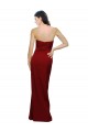 Affordable Straight Pencil Skirt Long Sweetheart Crepe Prom Dress with High Side Split Canada